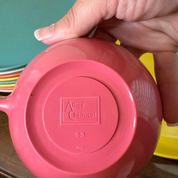 Aztec Melamine plates and platter - Picture 10 of 10